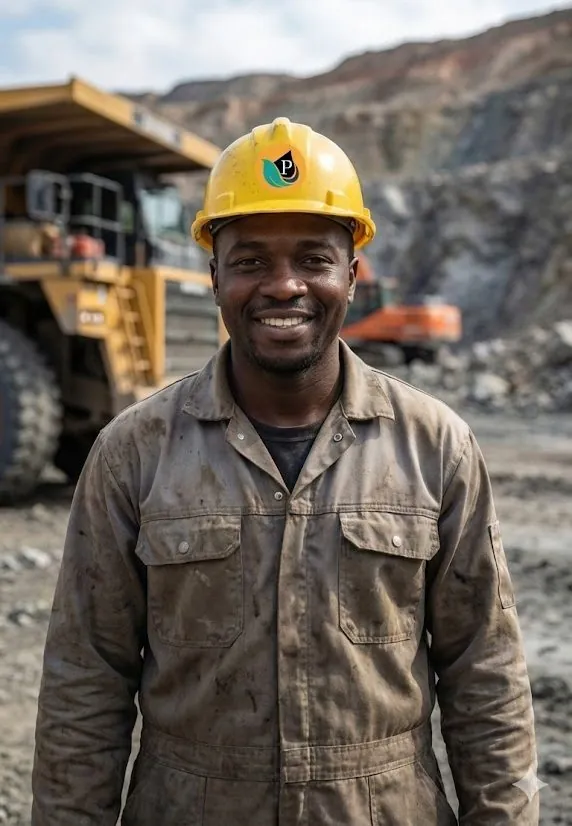 Premom Mines engineer on site